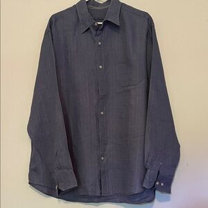 Tommy Bahama Textured Blue Shirt